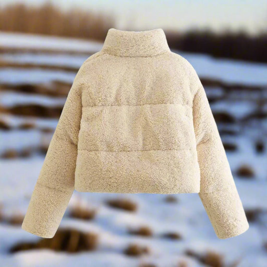 Sabella | Kurz geschnittene Baumwolljacke mit Stehkragen