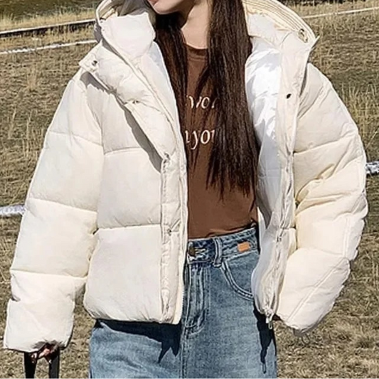 Chantel | Winterjacke für Damen, Steppjacke mit Kapuze, Modernes Design, Reißverschluss