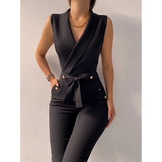 Lannie | Eleganter Langer Jumpsuit