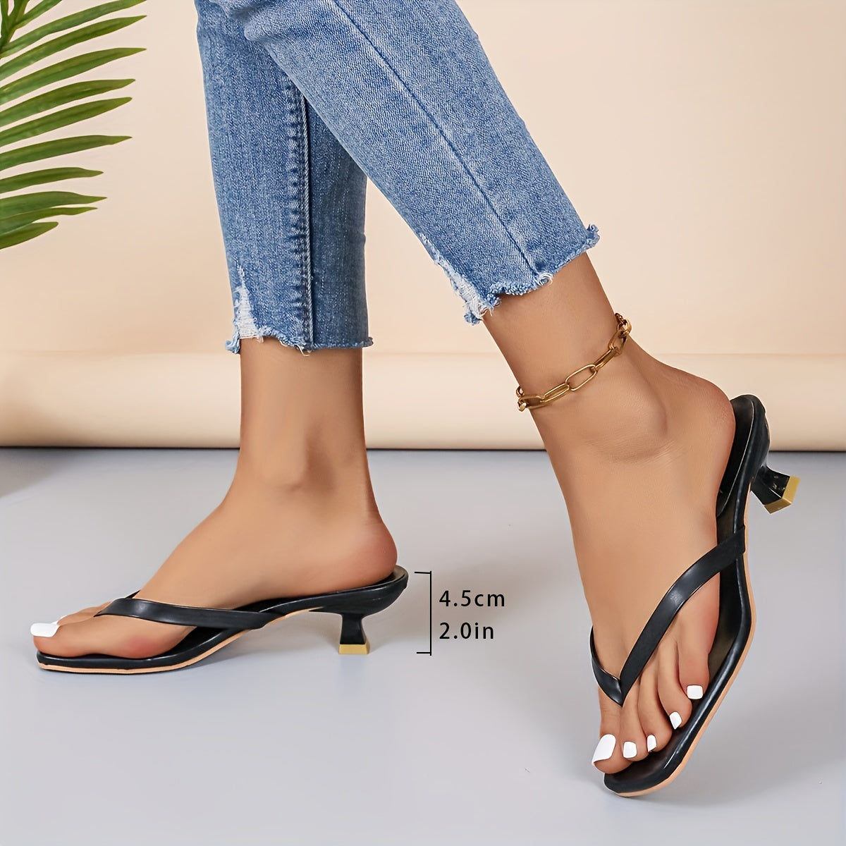 Bellinda | Slipper mit Goldakzenten