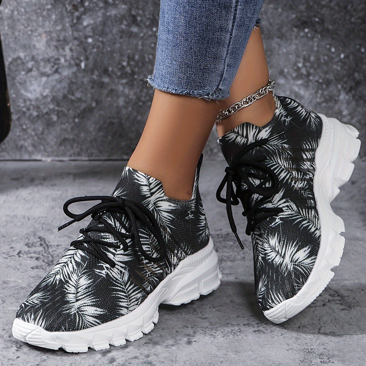 Chaya | Weiße Bequeme Sneaker