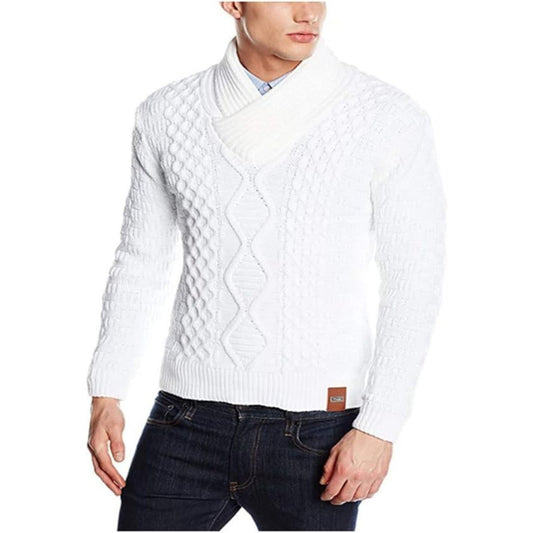 Umiya | Klassische Kabelstrick-Pullover mit Rollkragen