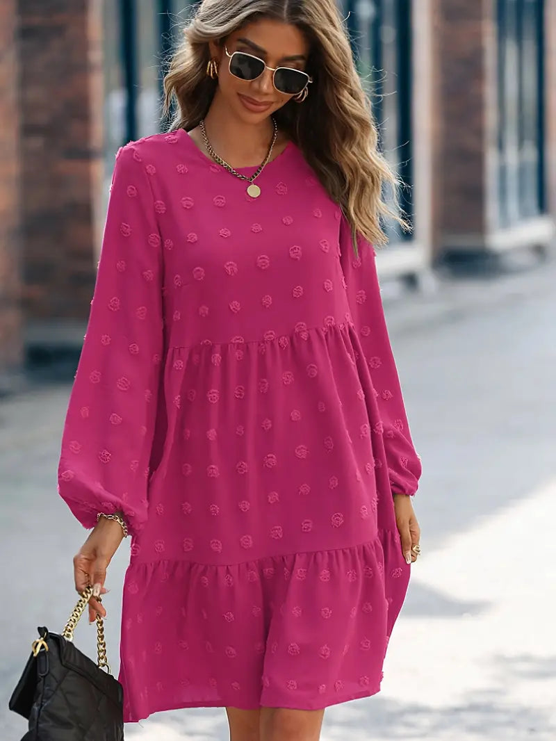 Schina  |  Kleid mit Laternenärmeln