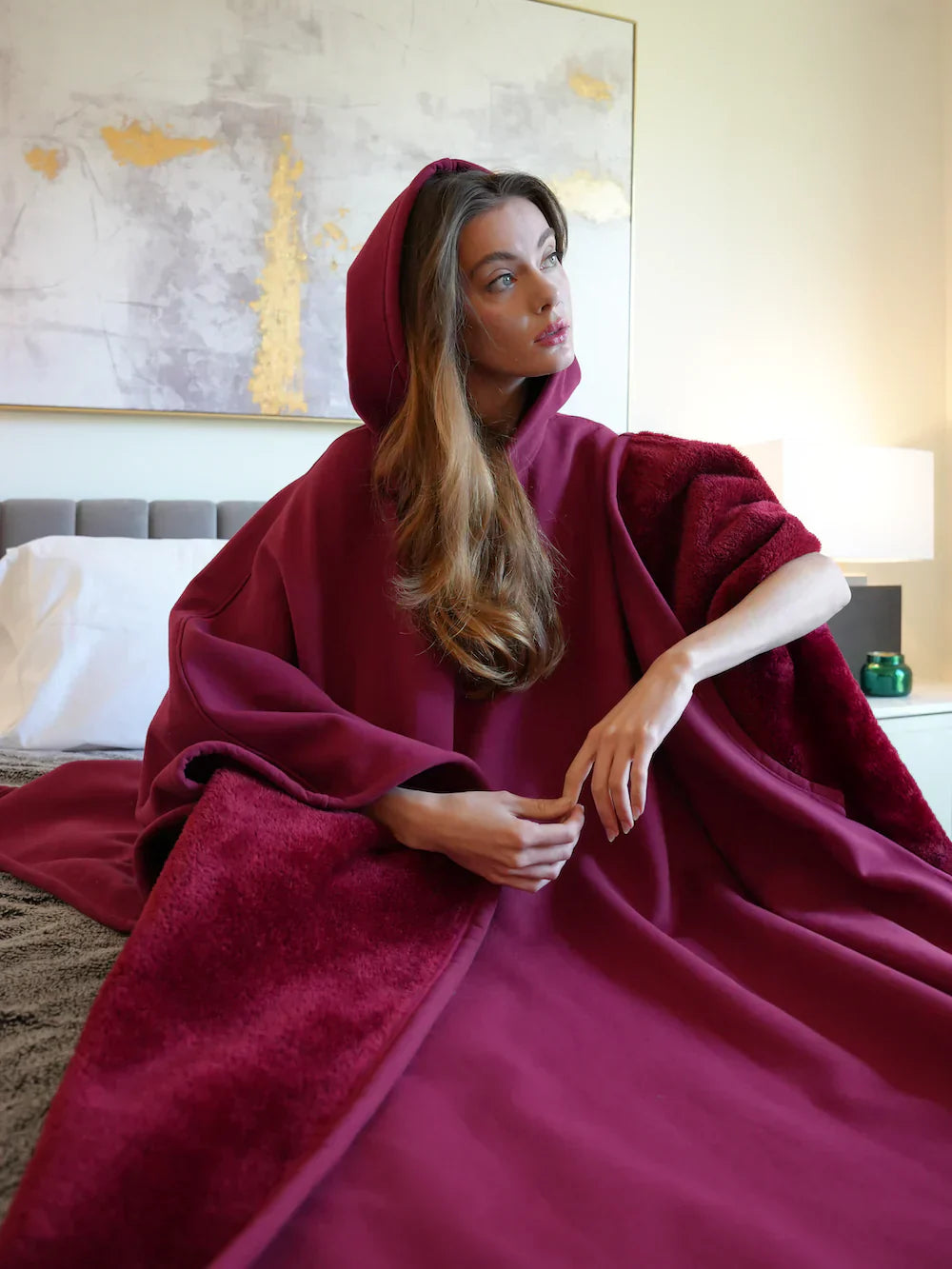 Ruthe | Hoodie Blanket – Ihr Kokon der Behaglichkeit