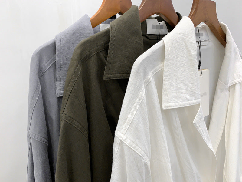 Kad | Trenchcoat mit Kragenaufschlag