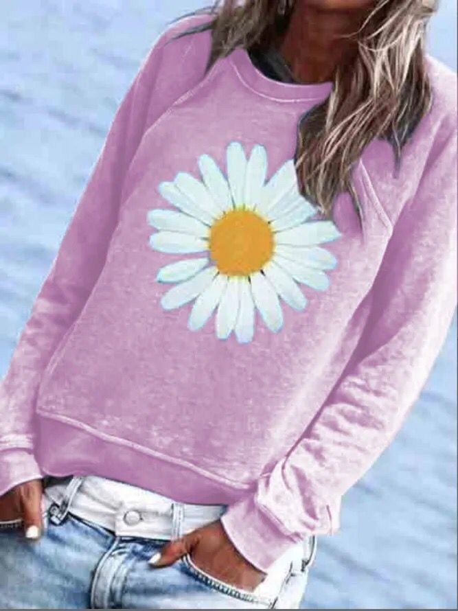 Nadya | Flower Pullover