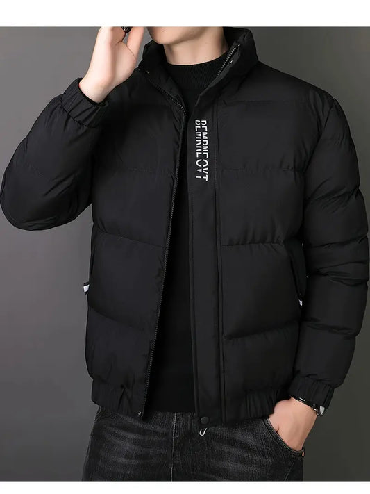 Wier | Herren-Pufferjacke, älterer Stil, Polyester 100%, Stehkragen