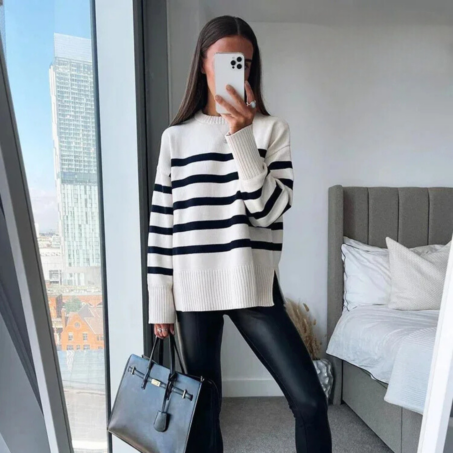 Nikita | Gestreifter Pullover