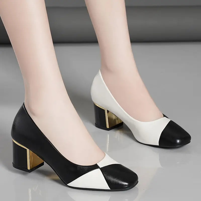 Ursula  | Absätze Elegante Pumps mit quadratischer Spitze