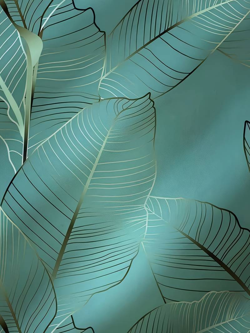 Valentino | Hawaii-Hemd mit tropischem Blattdruck in Übergröße