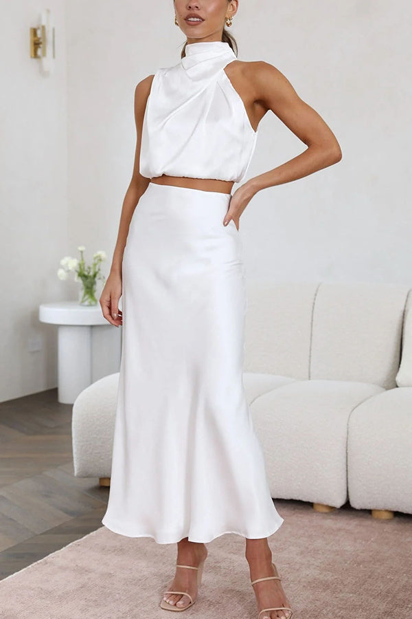 Haliey | Elegante Maxi rok set