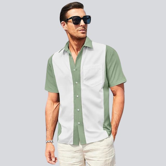 Miami | Kurzarm-Shirt mit Farbblöcken