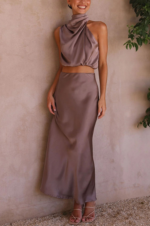 Haliey | Elegante Maxi rok set