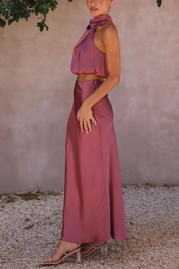Haliey | Elegante Maxi rok set