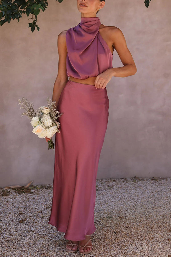 Haliey | Elegante Maxi rok set