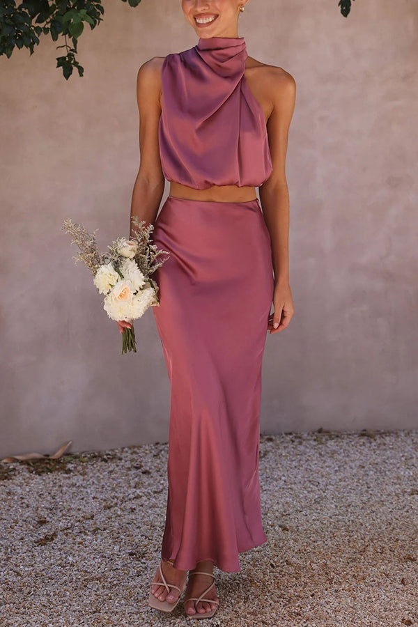 Haliey | Elegante Maxi rok set