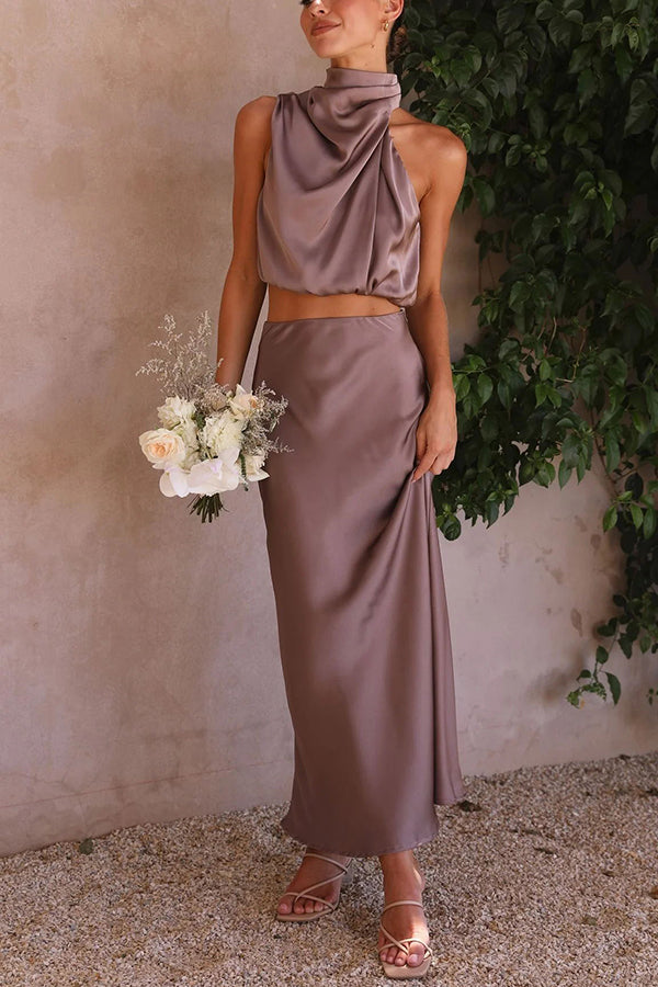 Haliey | Elegante Maxi rok set