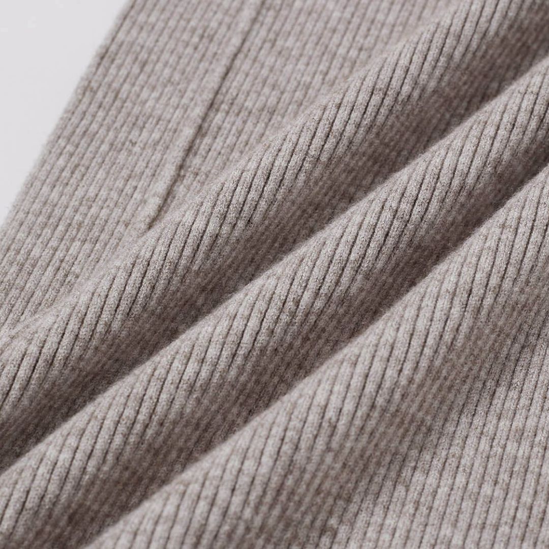 Kim | Komfortable, gestrickte Hose mit weitem Bein und Kordelzug