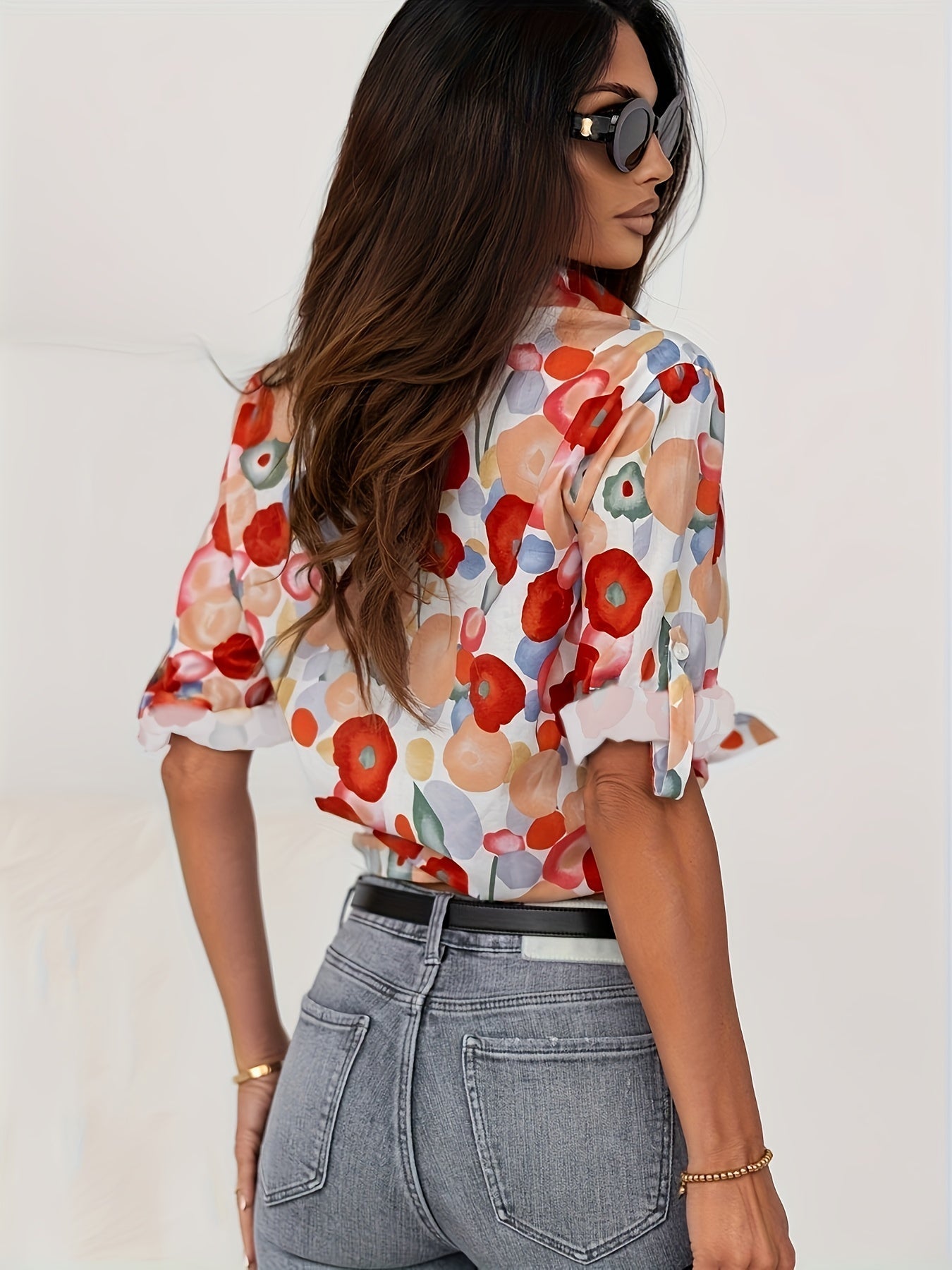 Isabey | Bunte Blumenbluse