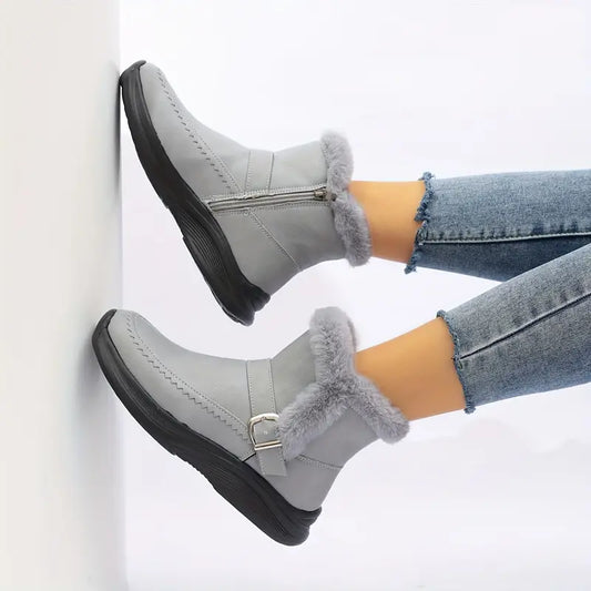 Dameni | Winterstiefel für Damen – Warm gefüttert mit Baumwolle & Samt