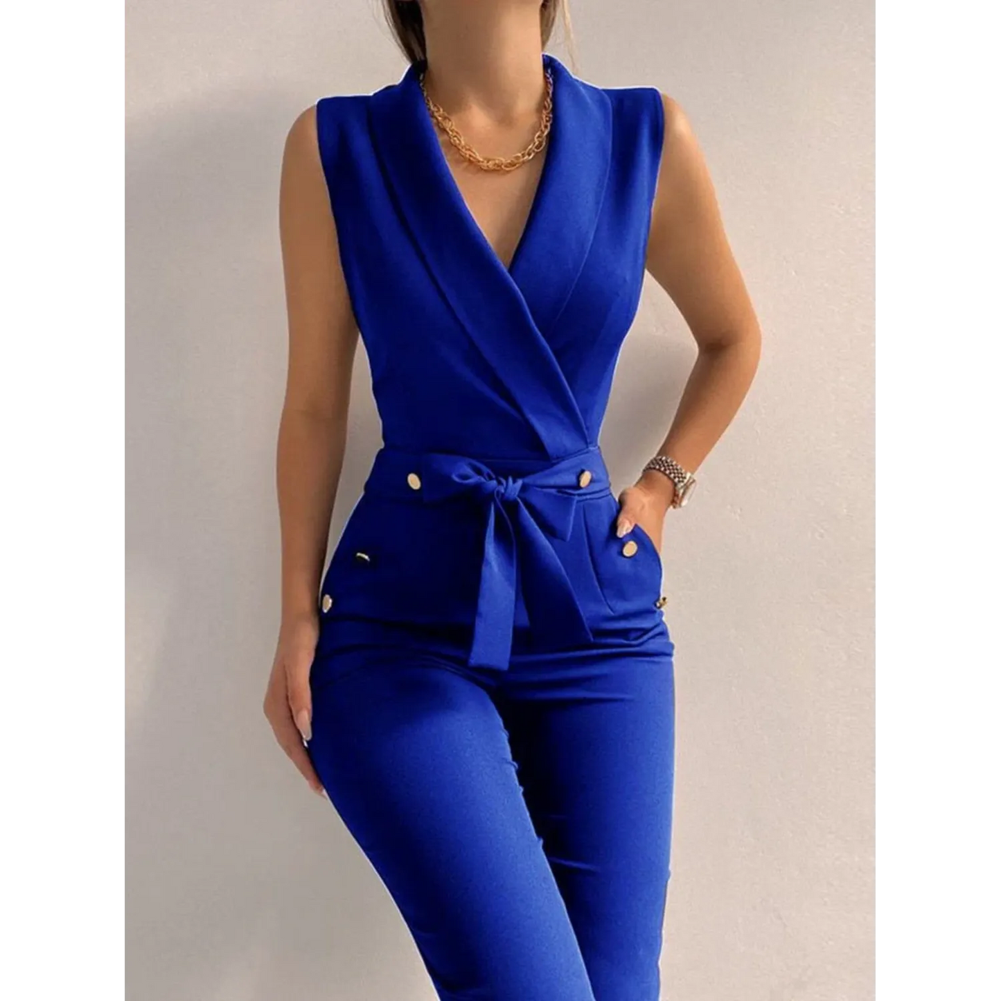 Lannie | Eleganter Langer Jumpsuit