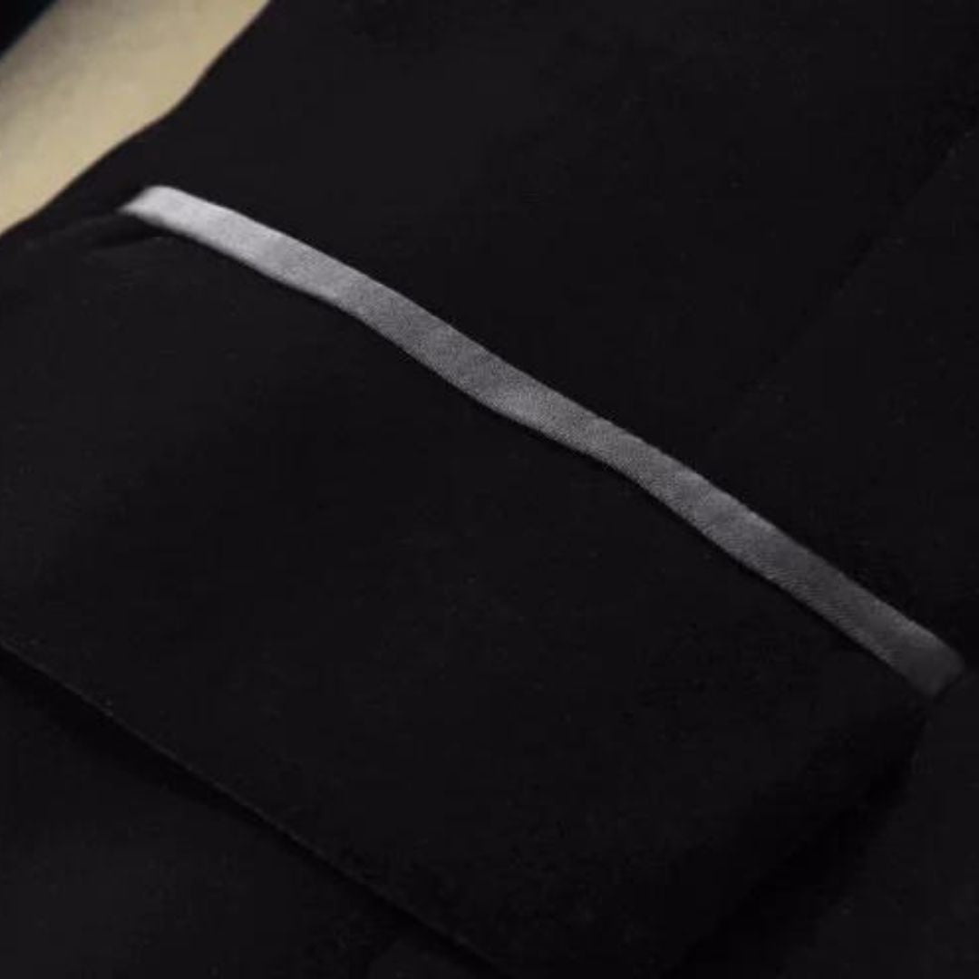 Smoky | Smoking-Blazer aus Samt mit Satinaufschlägen