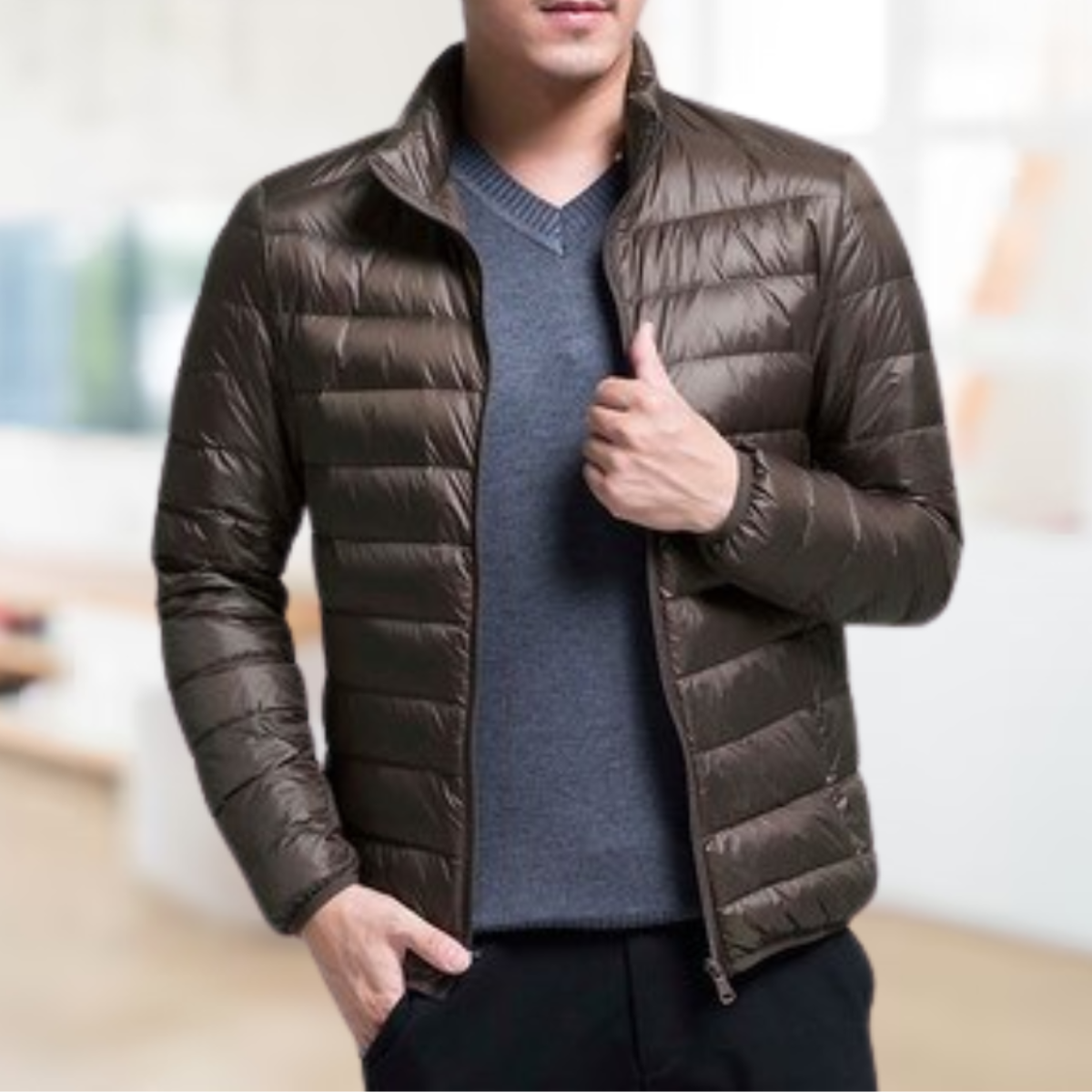 Geo | Ultraleichte Kragenjacke