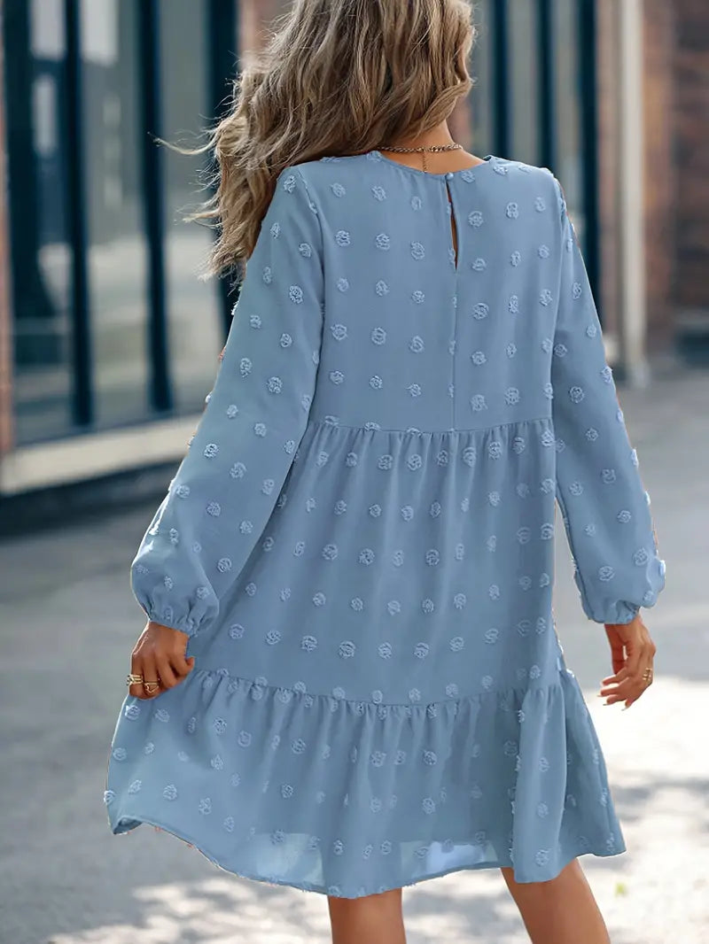 Schina  |  Kleid mit Laternenärmeln