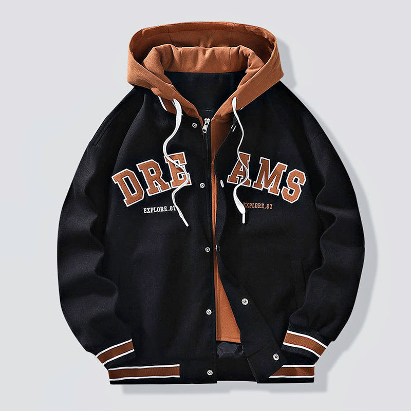 Sid | Jacke mit Kapuze und Letterprint