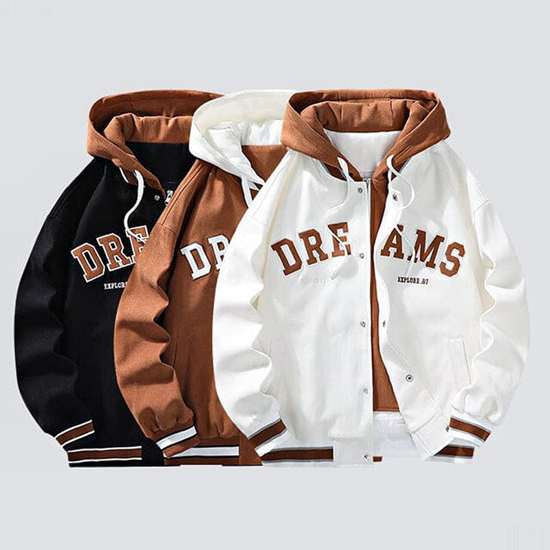 Sid | Jacke mit Kapuze und Letterprint