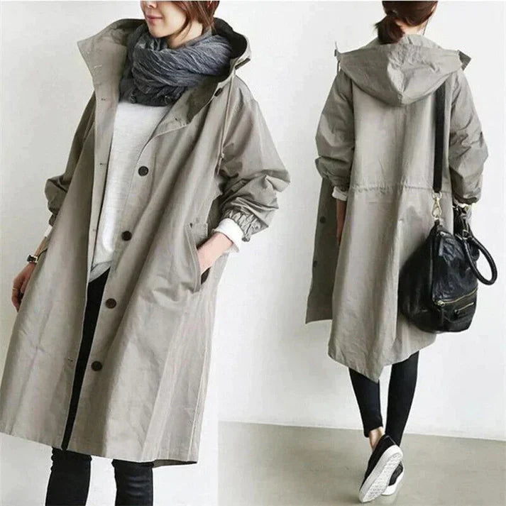 Lioraela | Trenchcoat mit Kapuze