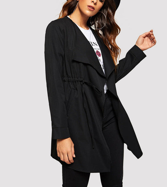 Kale | Bequemer Trenchcoat in langer Ausführung