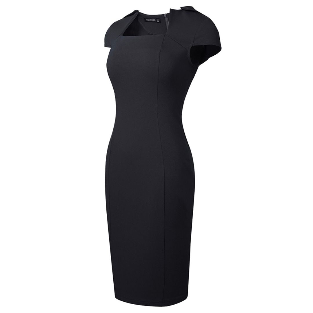 Luca | Bodycon-Kleid mit quadratischem Ausschnitt