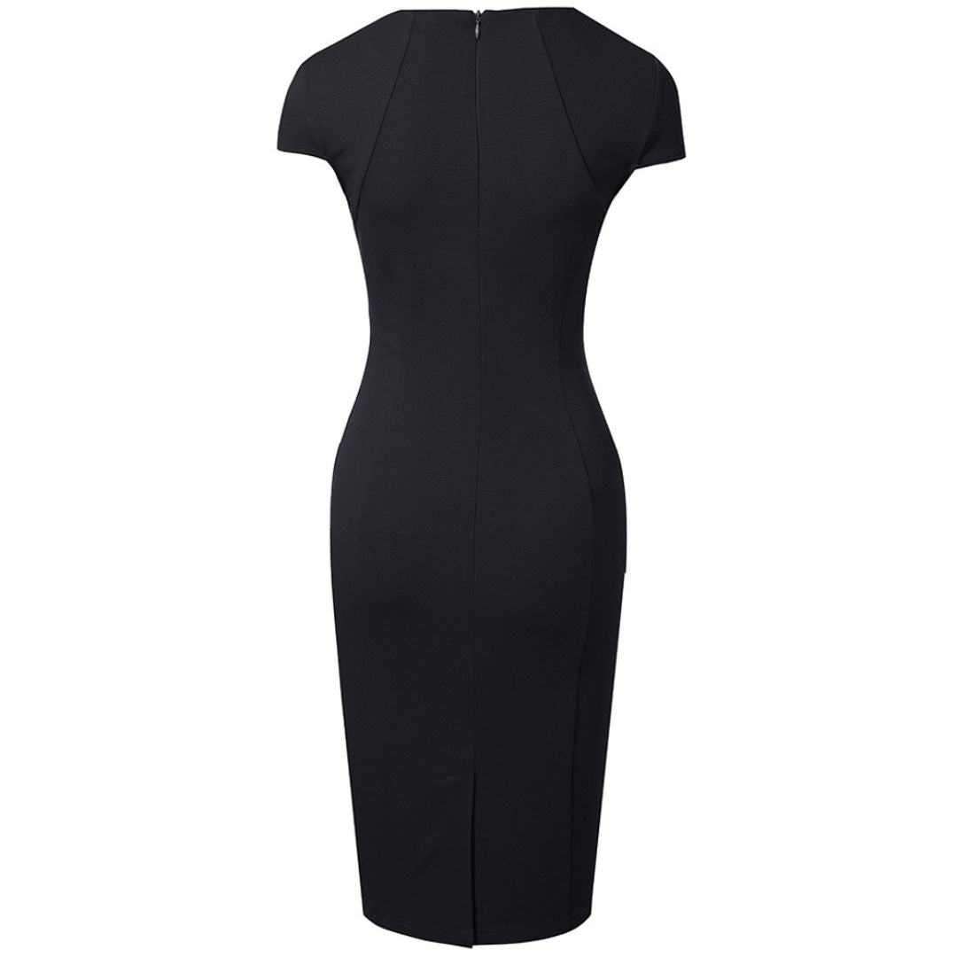 Luca | Bodycon-Kleid mit quadratischem Ausschnitt