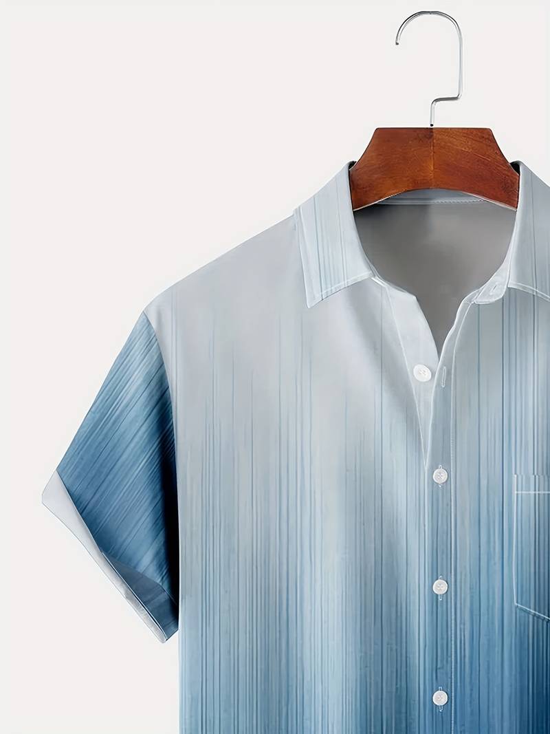 Xiano | Hawaii-Hemd mit Farbverlauf in Übergröße