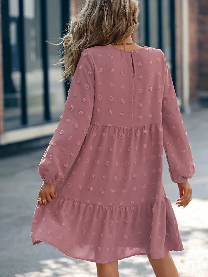 Schina  |  Kleid mit Laternenärmeln