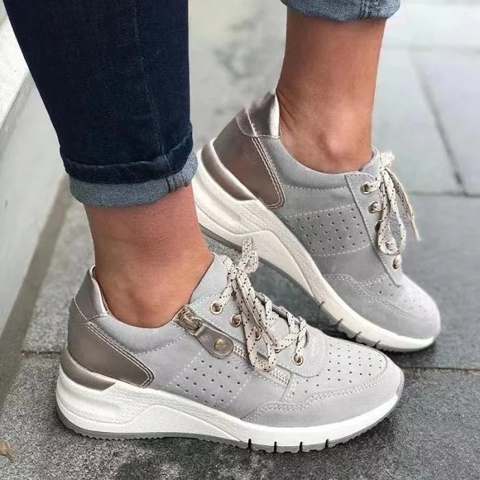 Jutta - Orthopädische Komfortschuhe für Damen mit seitlichem Reißverschluss