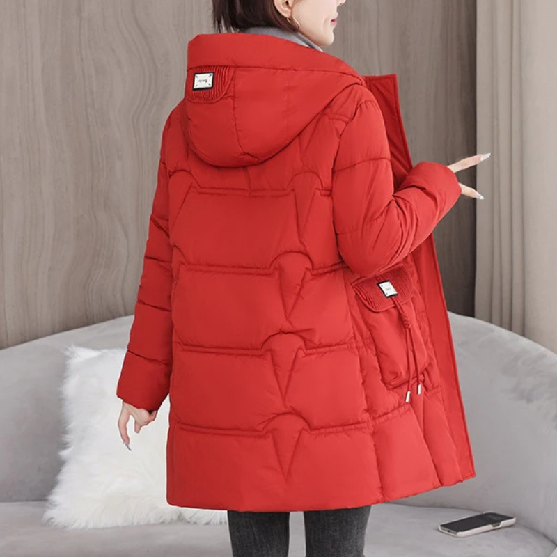 Payei | Winddichter Parka für Damen mit Kapuze und Reißverschluss