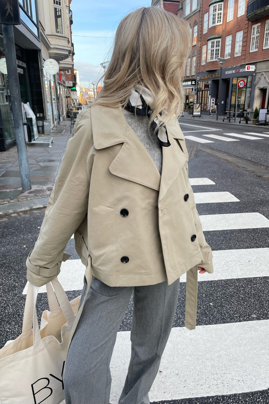 Romina | Beiger Trenchcoat für Damen