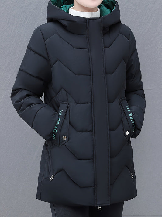Emi | Bequeme mittellange Winterjacke für Damen