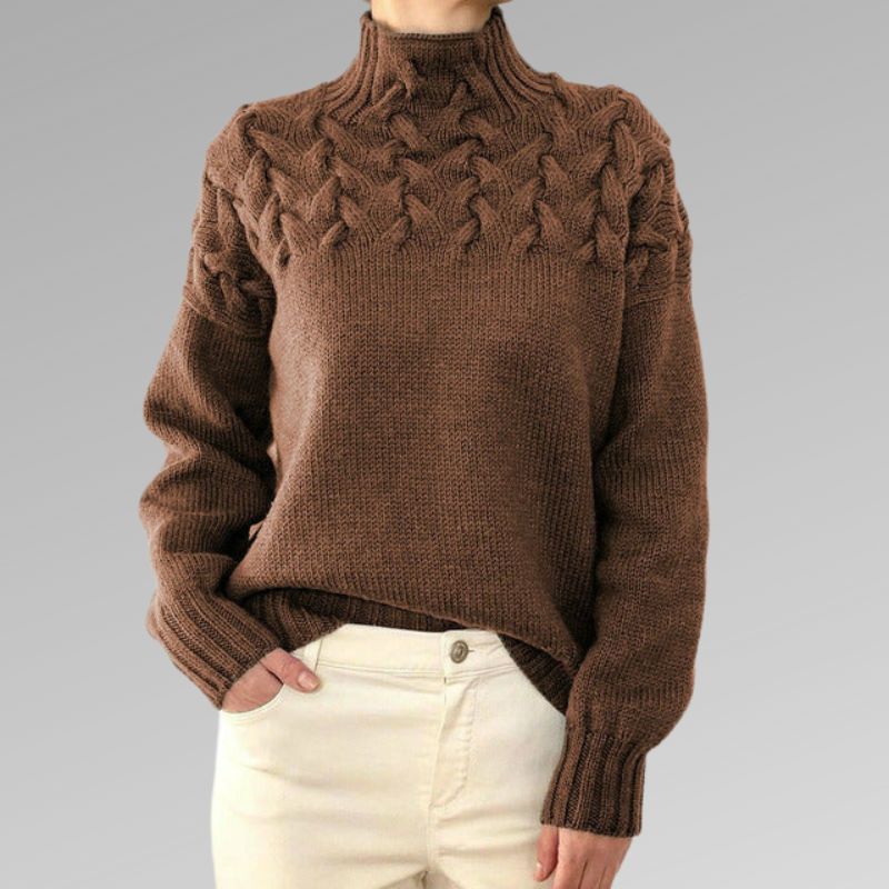 Anyah | Eleganter und warmer Rollkragenpullover