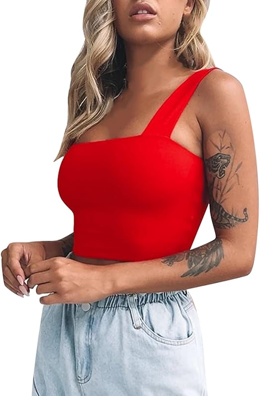 Emma - Glamouröses Glitzer-Rüschen-Crop-Top