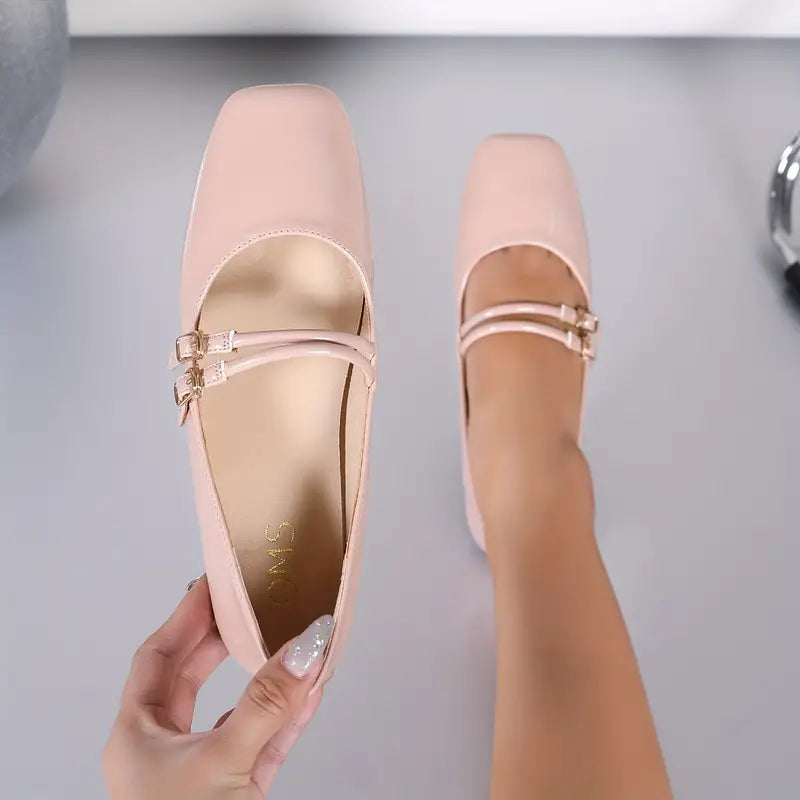 Xander | Schicke Retro-Doppelschnalle und weiche Komfortsohle