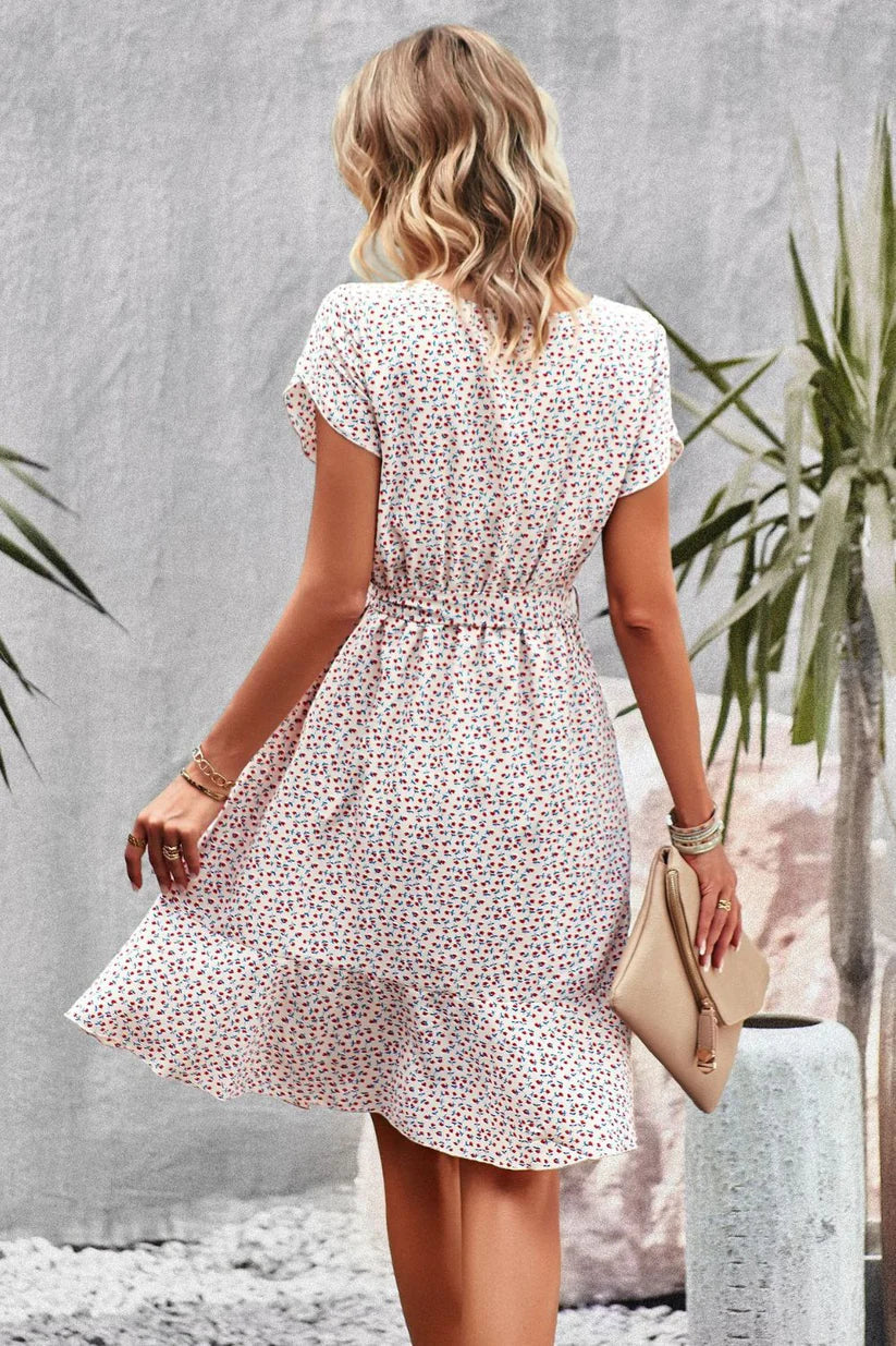 Flory  |  Minikleid mit floralem Muster