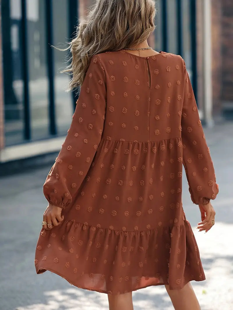 Schina  |  Kleid mit Laternenärmeln
