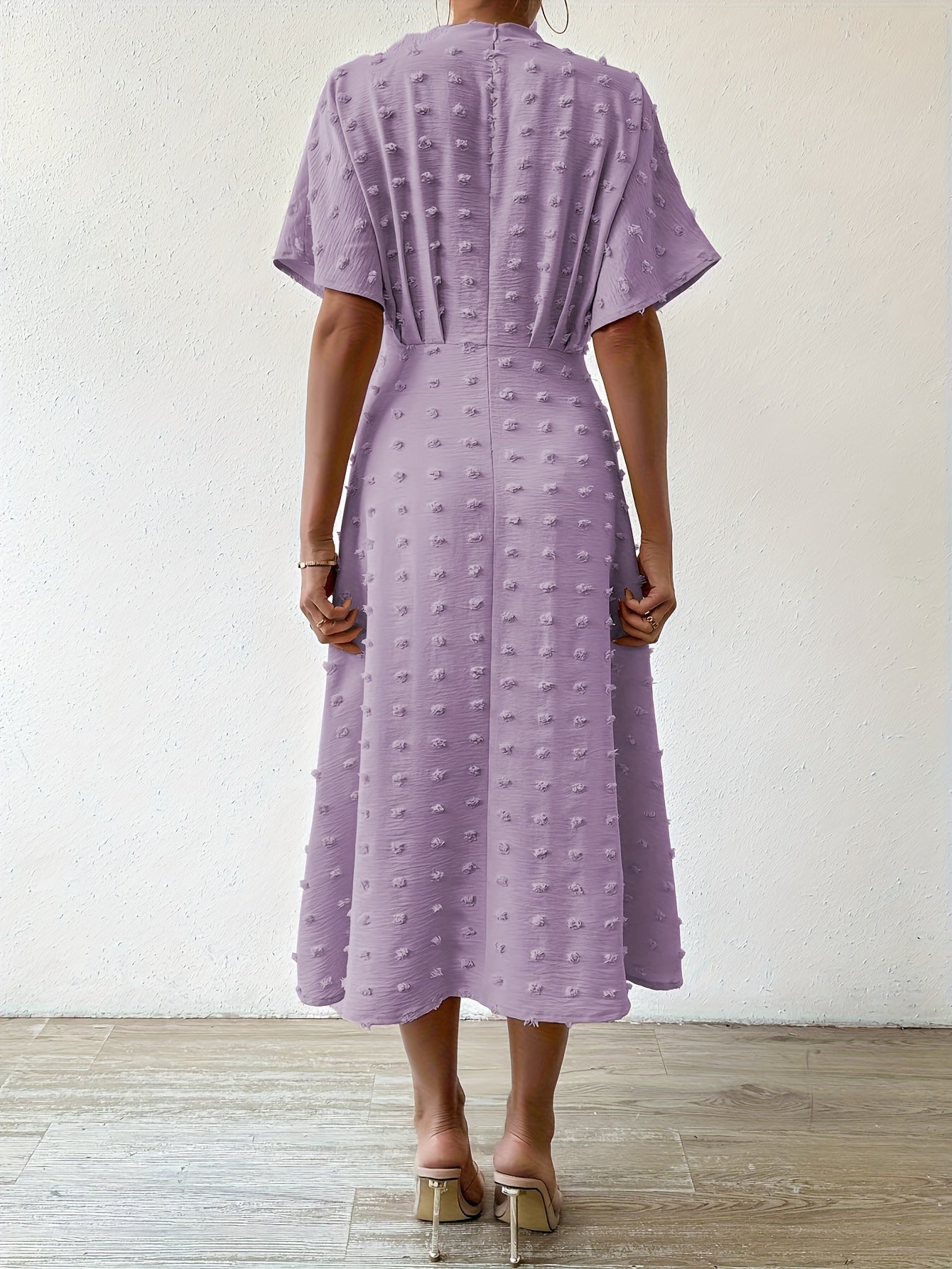 Joellyn | Rüschendetail Midi-Kleid