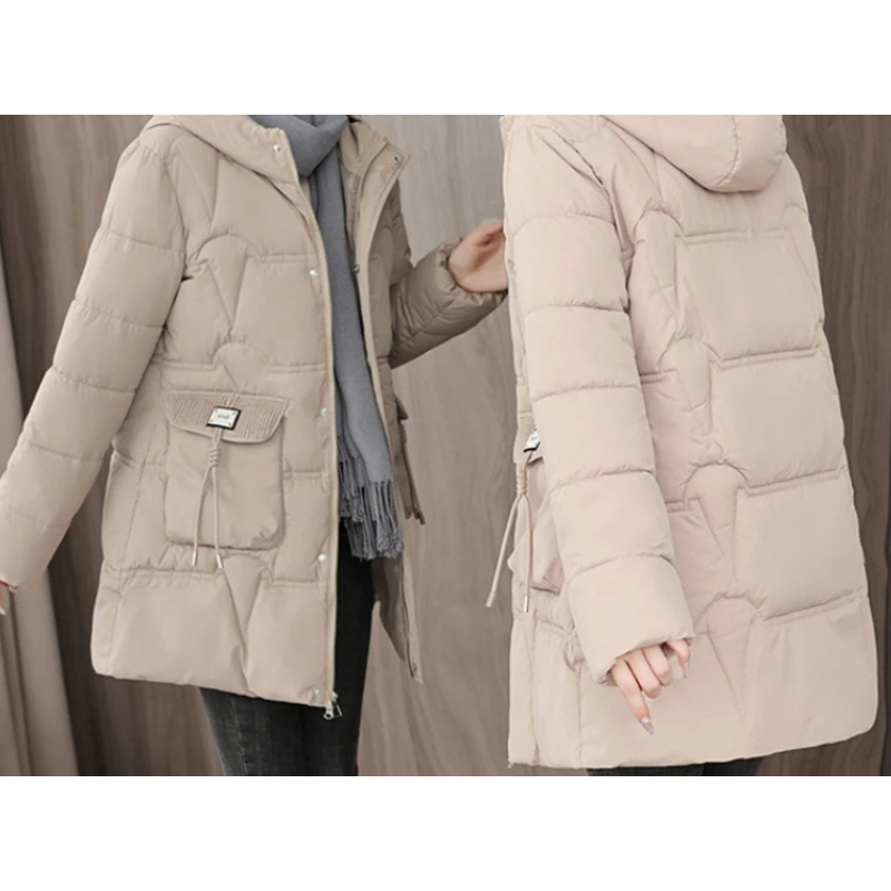 Payei | Winddichter Parka für Damen mit Kapuze und Reißverschluss