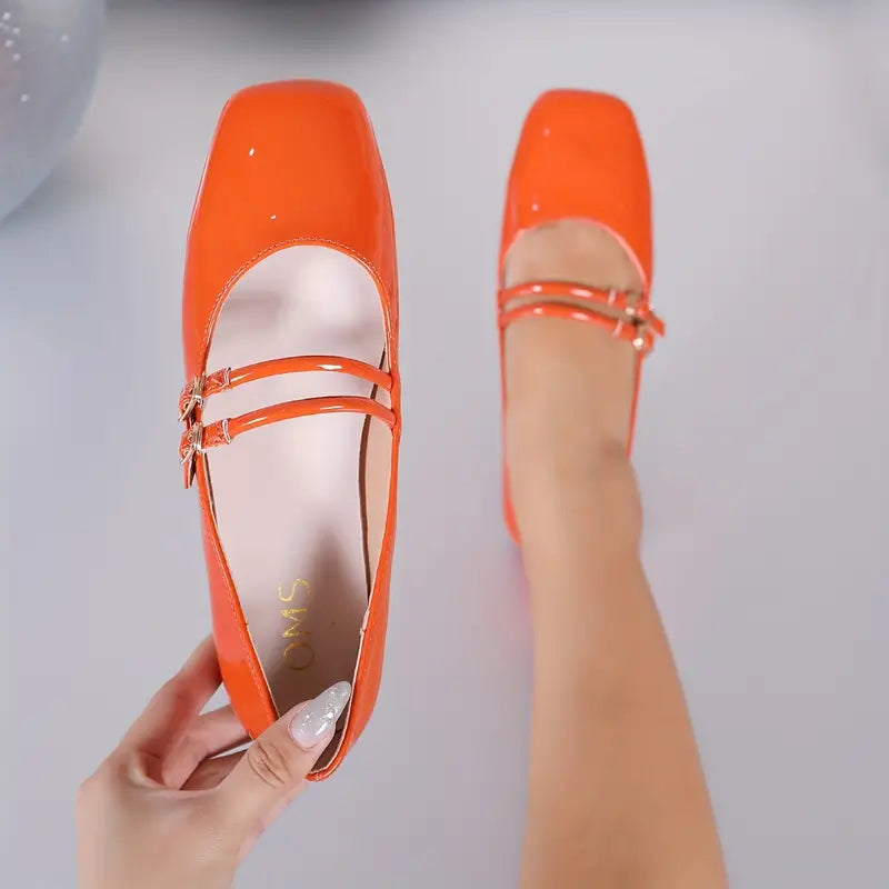 Xander | Schicke Retro-Doppelschnalle und weiche Komfortsohle