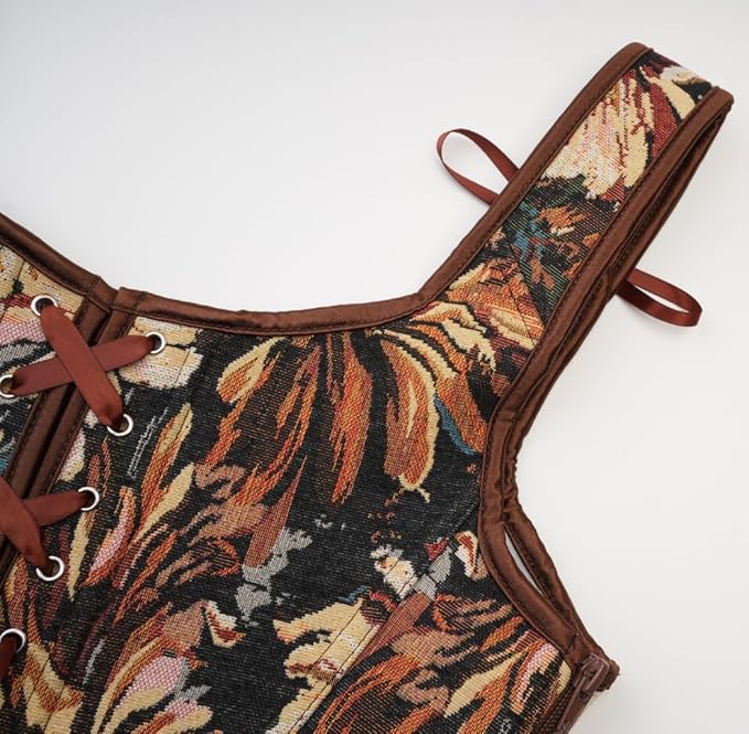 Ayi | Korsett mit Blumentapete und Schleifen