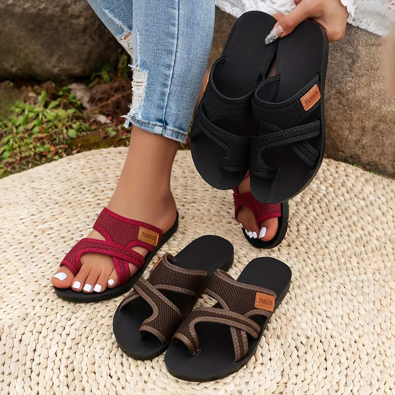 AirSlip | Hohle Mesh-Gleit-Sandalen
